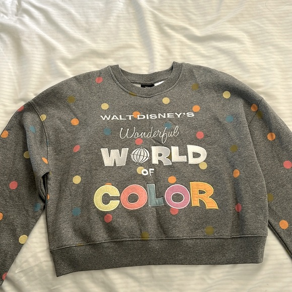 World of Color Disney Sweatshirt - Picture 1 of 3
